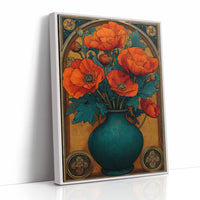Poppies in the Gilded Room