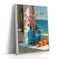 Blue Glass by the Sea