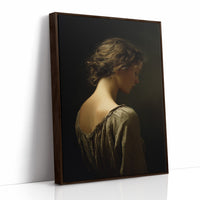 Golden Light On Timeless Portrait