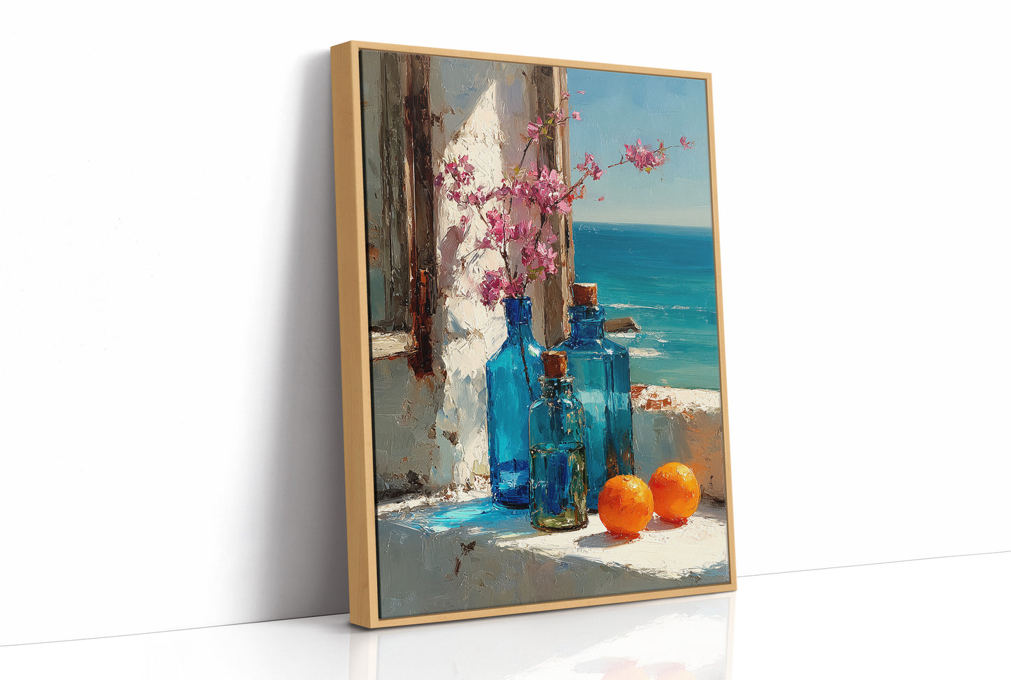 Blue Glass by the Sea