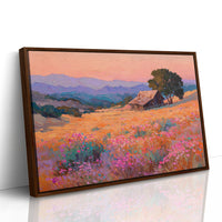 Sunset Over Fields of Gold