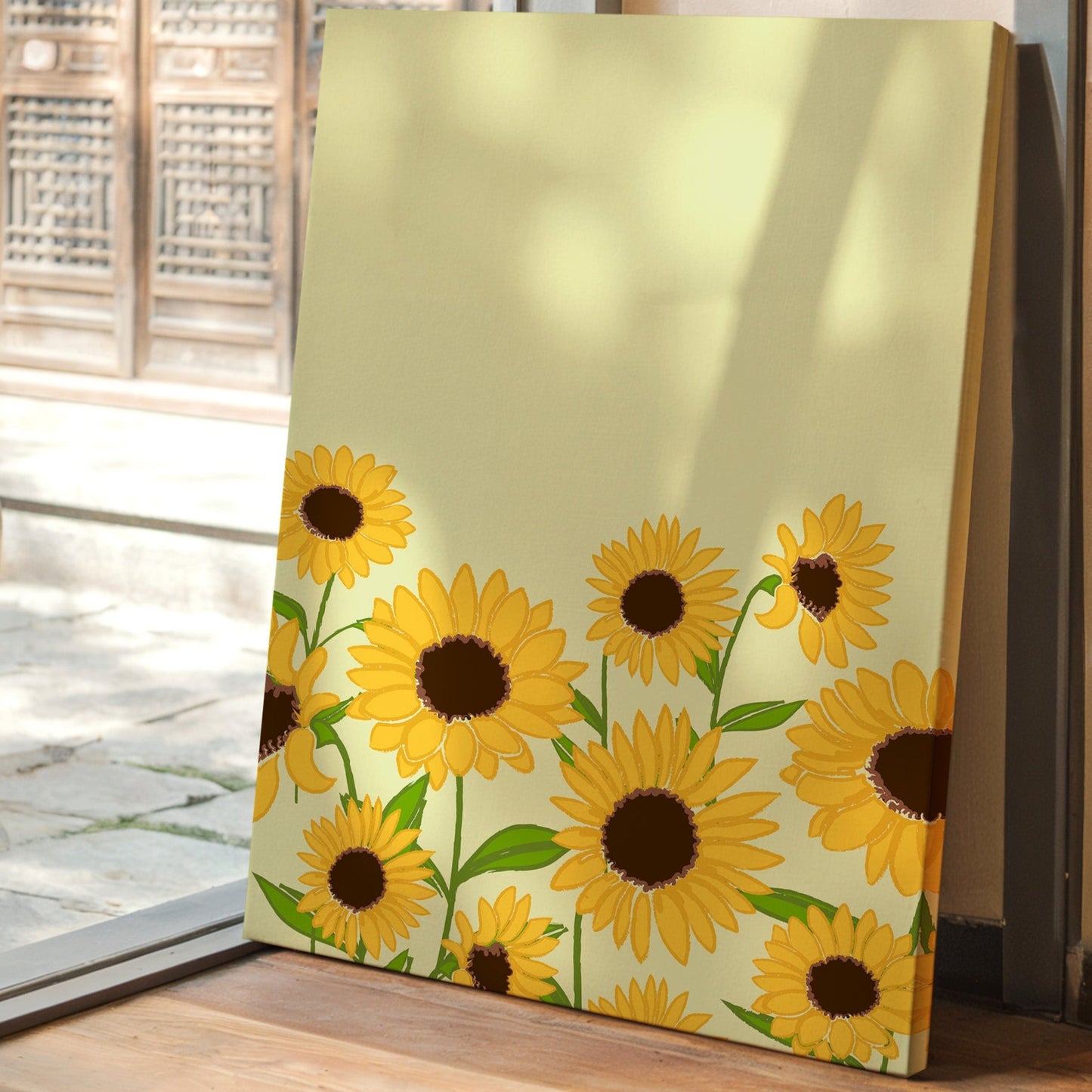 Sunlit Petals Meet Desert Wisdom