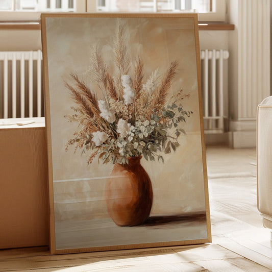 Earthen Still: Pampas in Clay