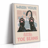 Hygiene Reminder, Paws Up Edition