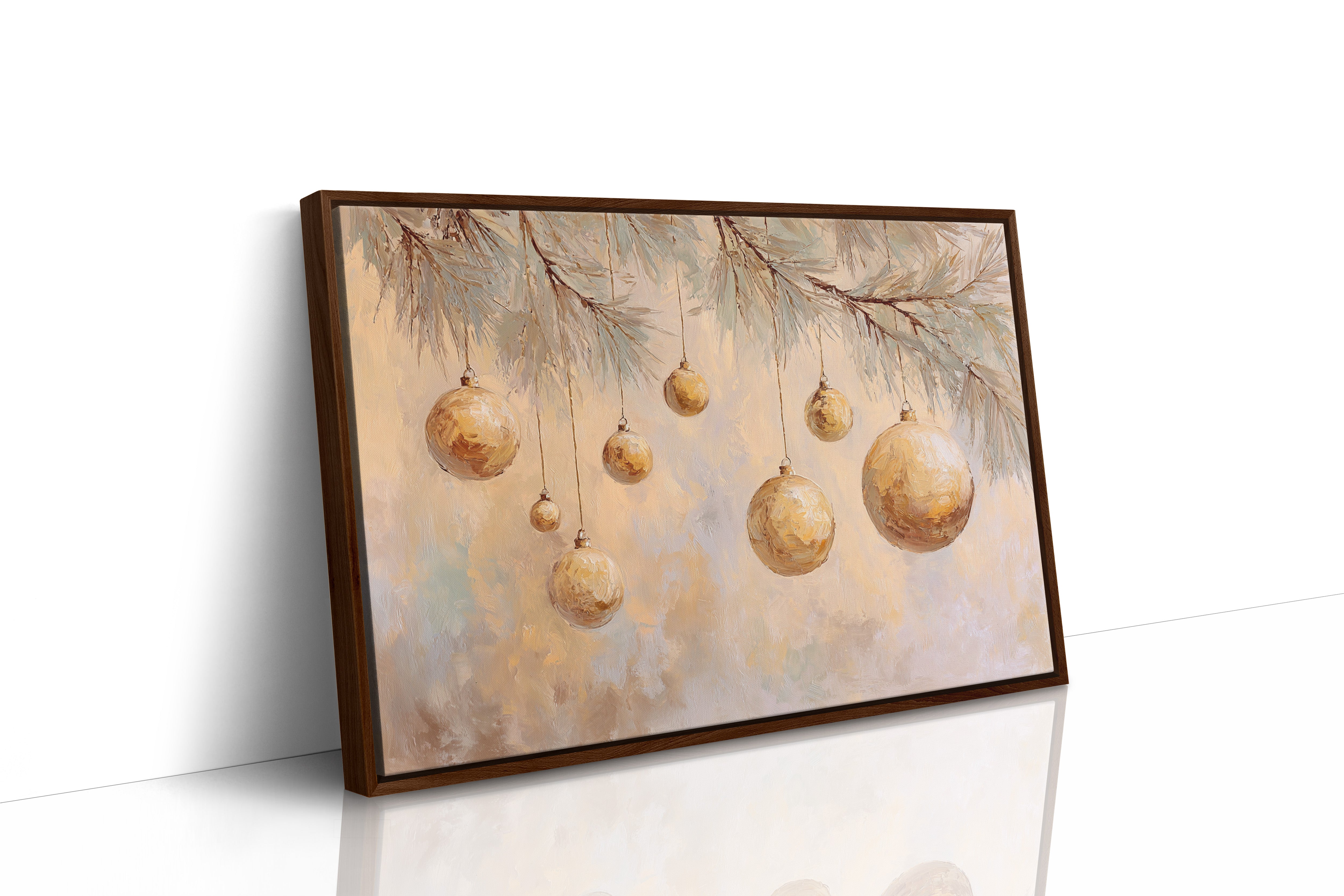 Glistening Orbs of Winter's Embrace