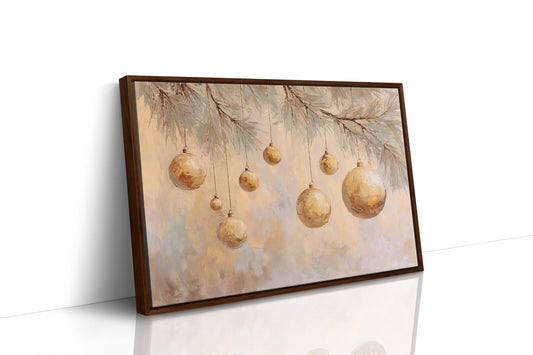 Glistening Orbs of Winter's Embrace