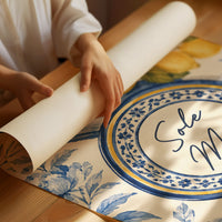 Sole Mio Tablescape (Blue & White)