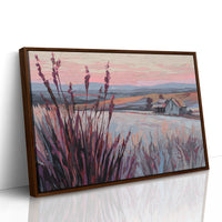 Fields Bathed in Blush