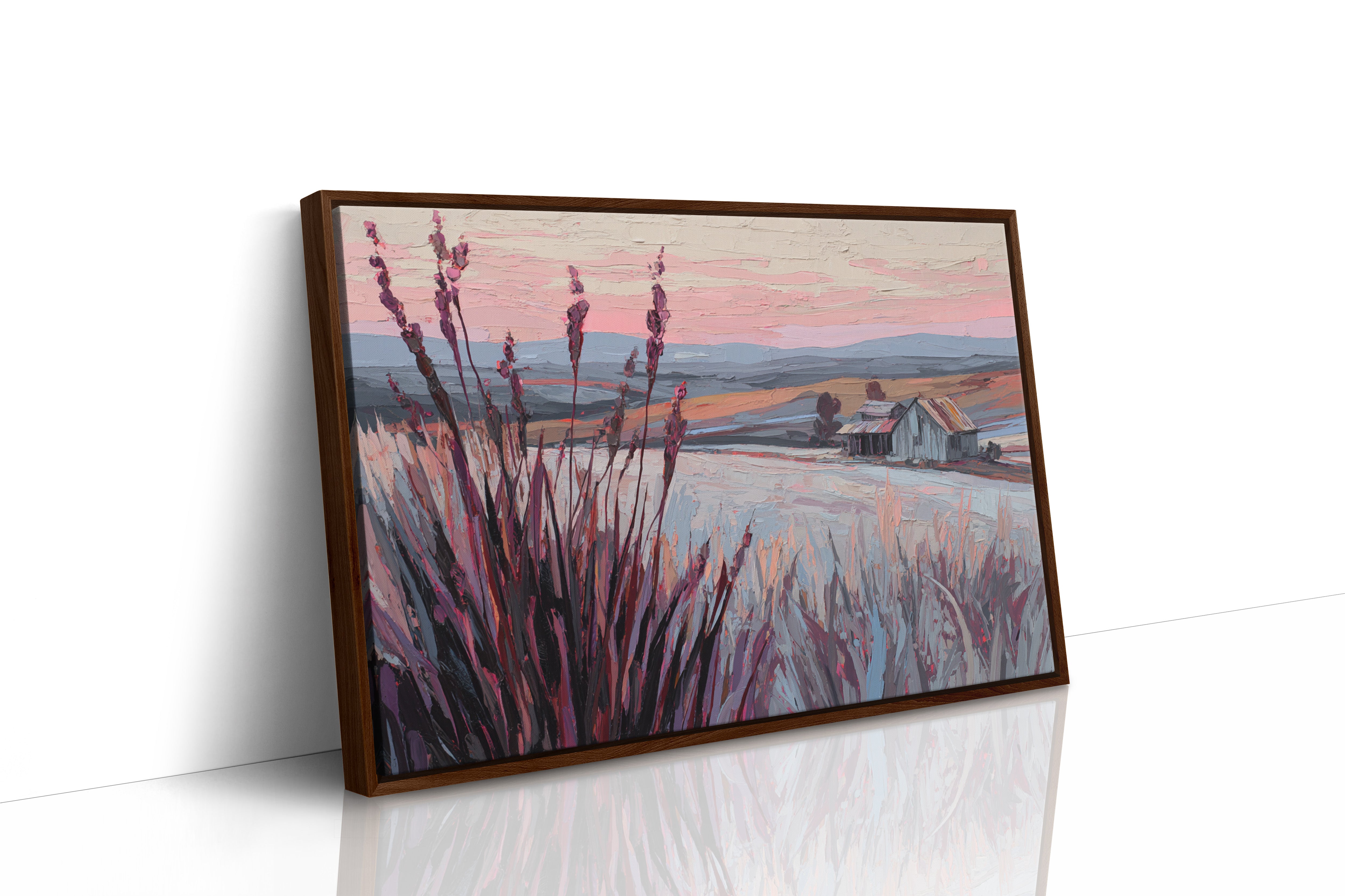 Fields Bathed in Blush