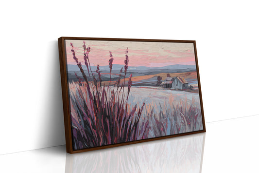 Fields Bathed in Blush