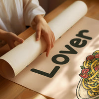 Pasta Lover, Sketched