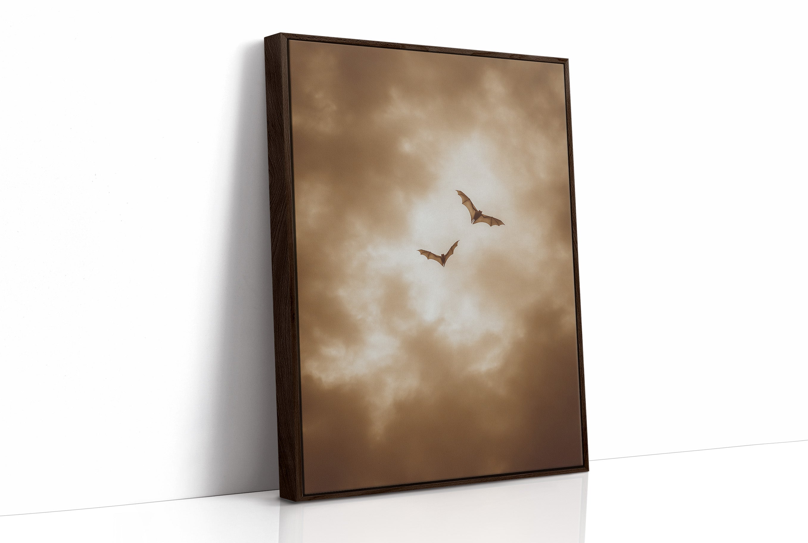 Twilight Hunters Cross Sepia Skies