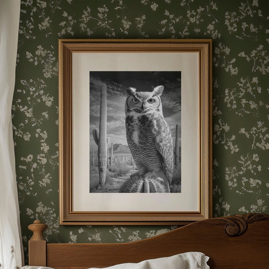 Saguaro Nights Watch The Owl