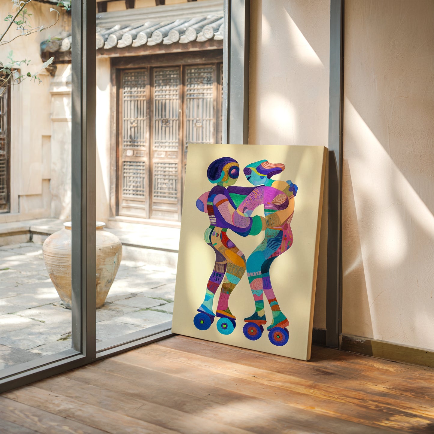 Roller Disco Paints Love Stories