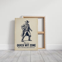Quick Wit Zone: Sass Draws First