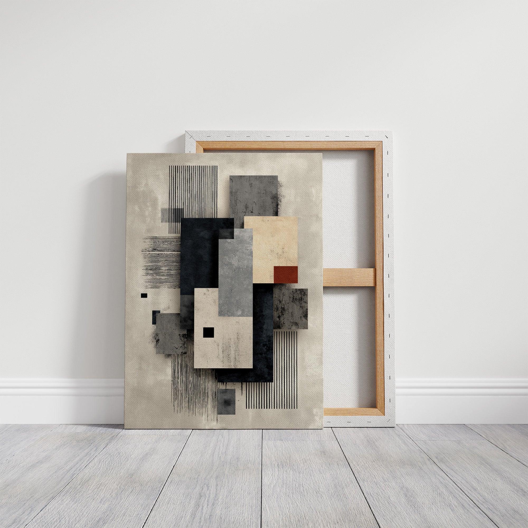 Concrete Poetry In Geometric Balance