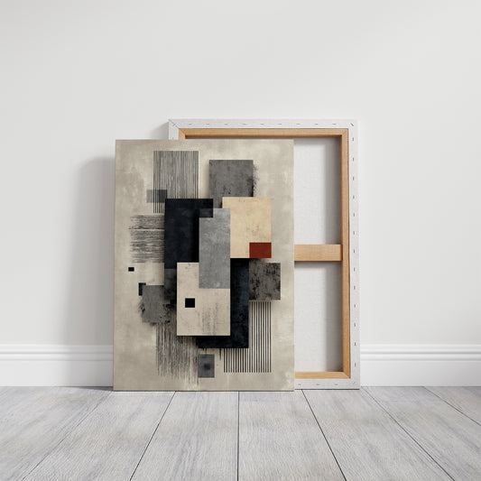 Concrete Poetry In Geometric Balance