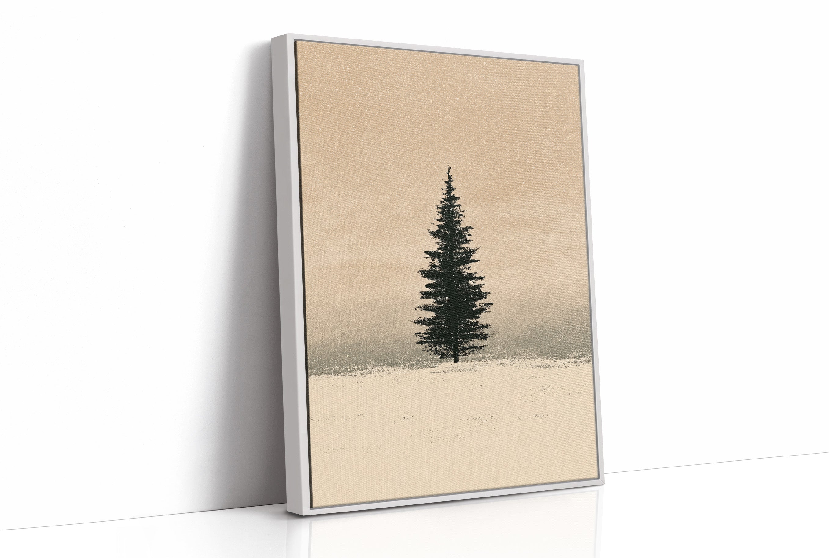 Solitary Pine, Golden Haze