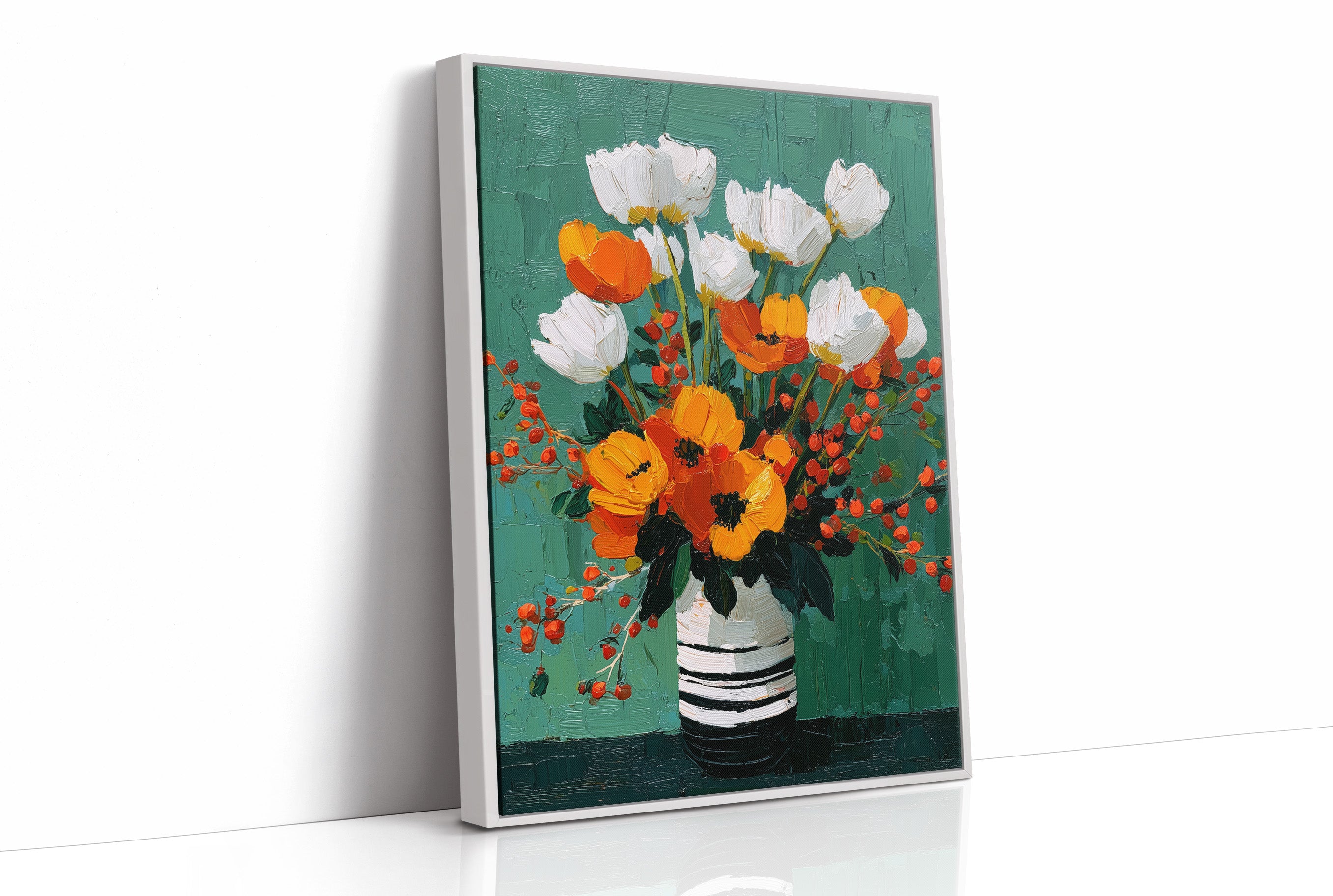 The Striped Vase Had Good Taste