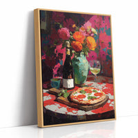 Pizza and Peonies