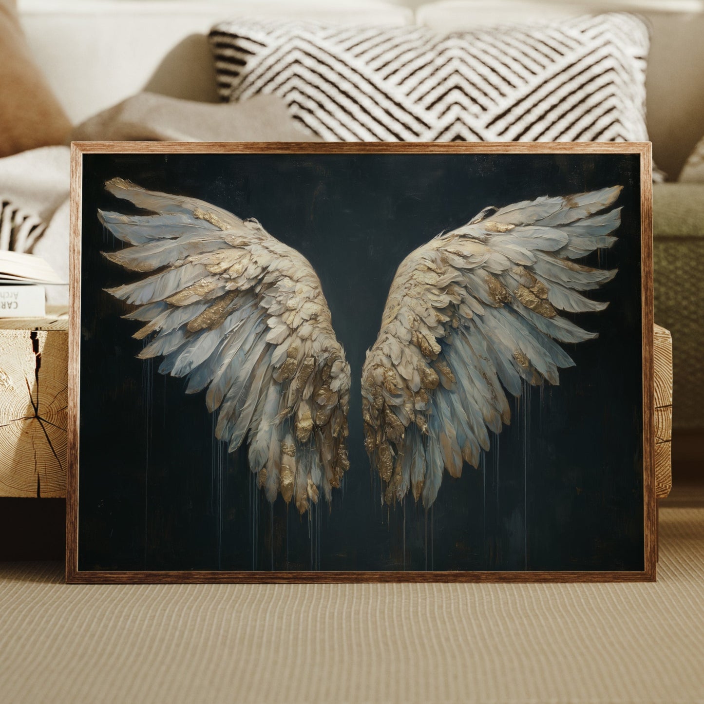 Golden Feathers Paint Midnight Stories