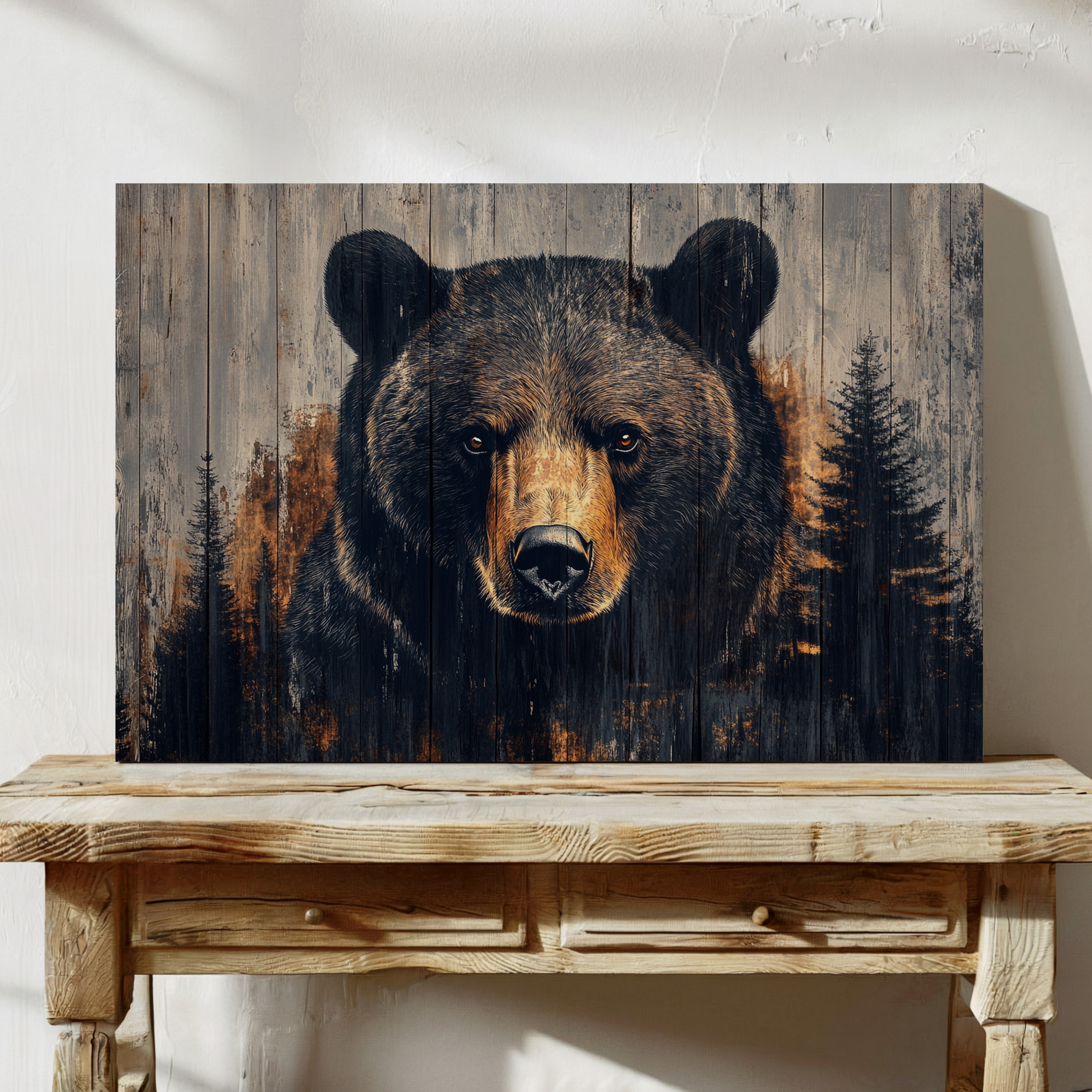 Forest King's Ancient Wood Portrait