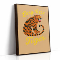 Easy There Tiger Retro Jungle Print