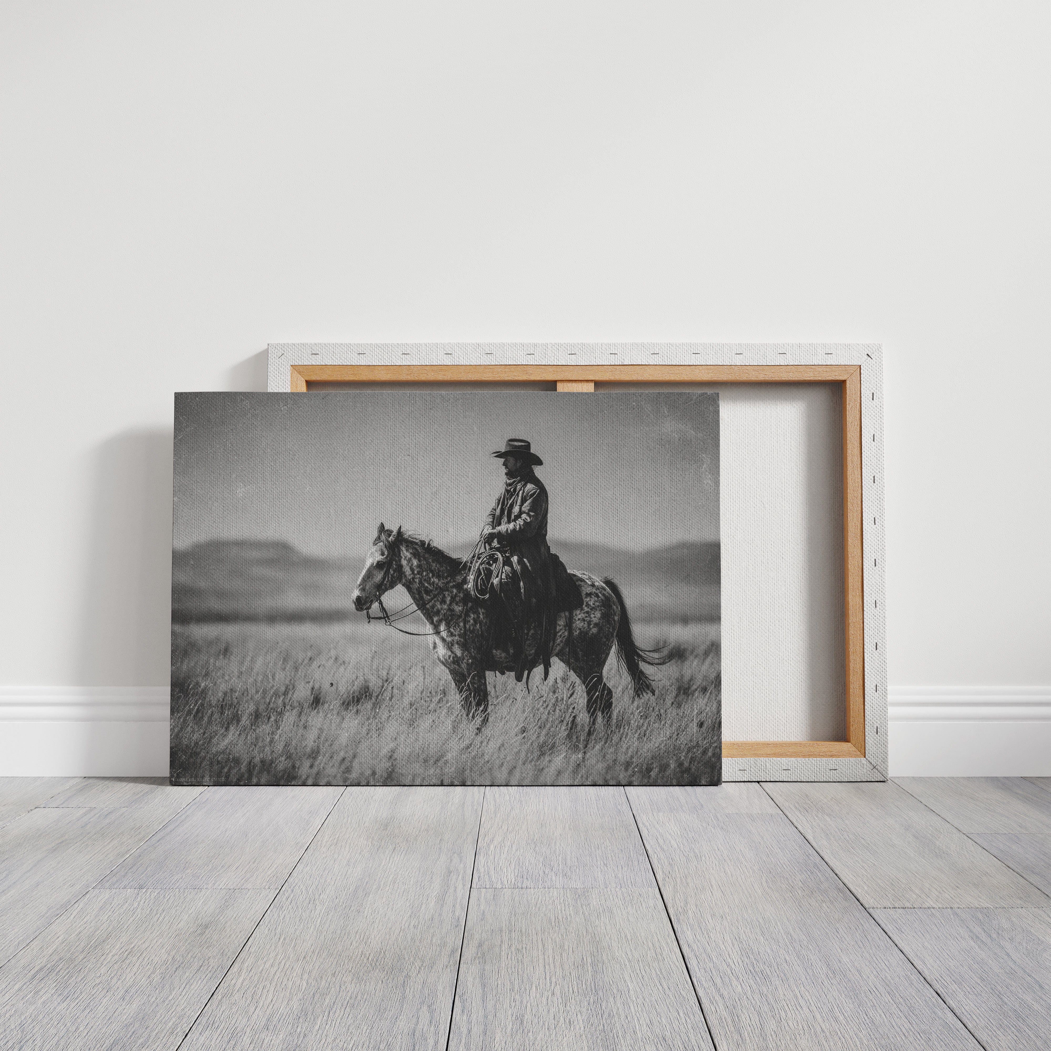 Prairie Dawn Rides Speckled Grace