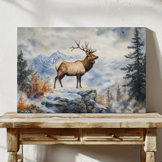 Winter Majesty Claims Mountain Peak