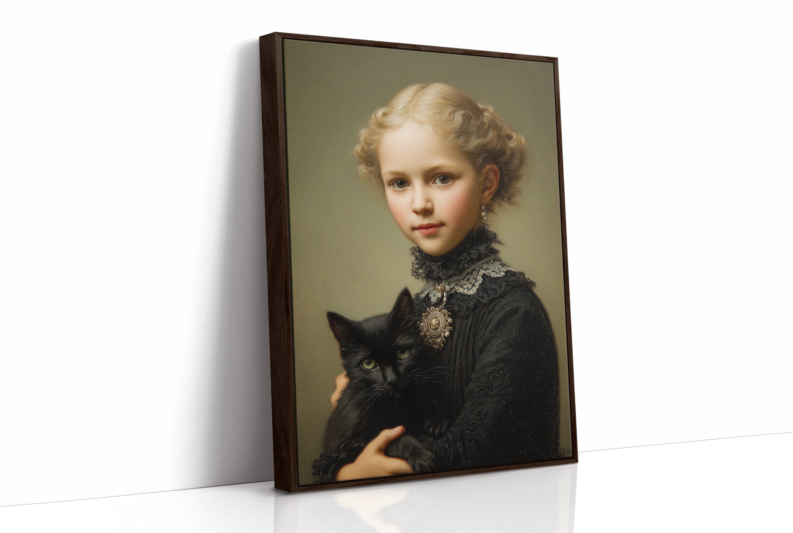 Midnight Companion In Golden Light