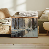 Winter Creek Finds Golden Light