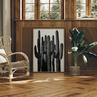 Saguaros Dance Under Desert Stars