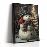 Winter Friends Share Midnight Stories