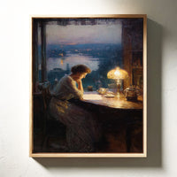 Reflections Beneath the Evening Glow