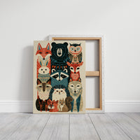 Woodland Council: A Folk Art Menagerie