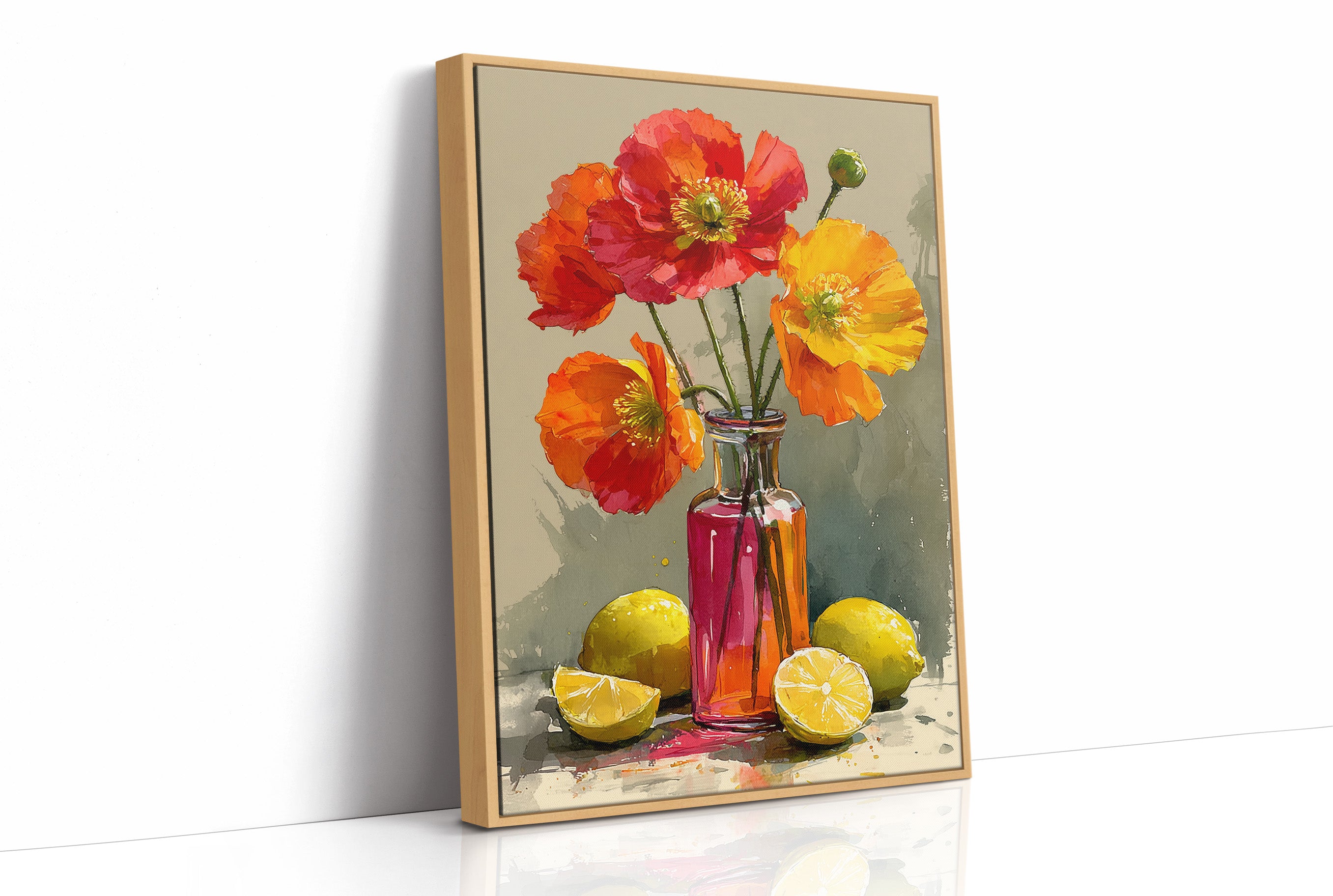 Poppies Beside the Lemons