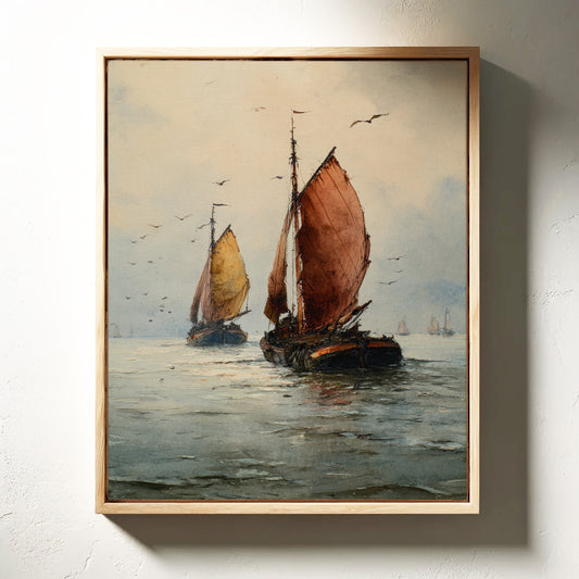 Sails Dance With Ocean's Breath