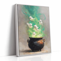 Spirits Dancing in Vibrant Mist