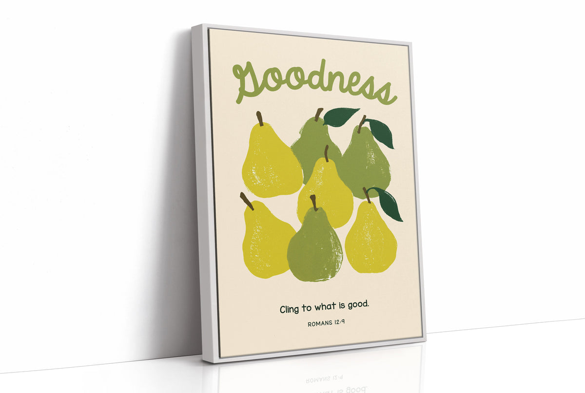 Goodness Beyond Com-Pear-Ison