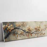 Golden Leaves On Quiet Branch
