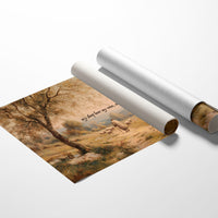 Shepherd's Path In Golden Light