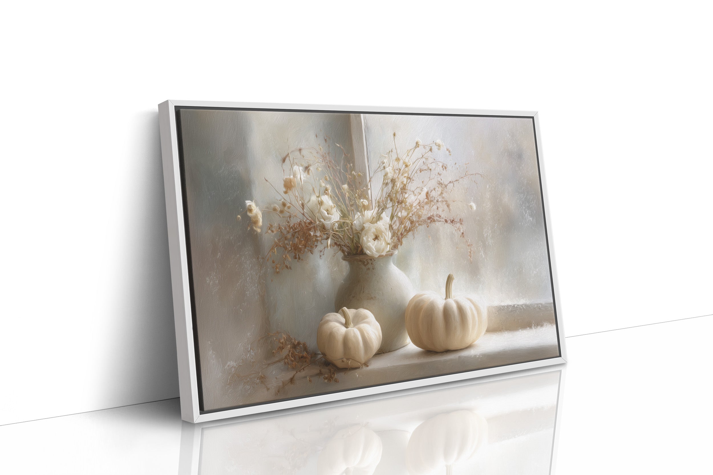 Ivory Dreams in Autumn Light