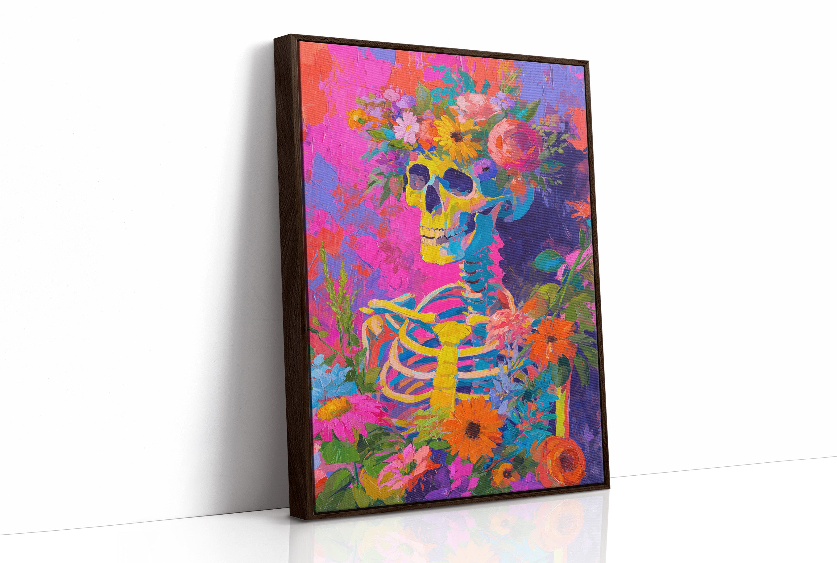 Vibrant Bones Bloom With Life