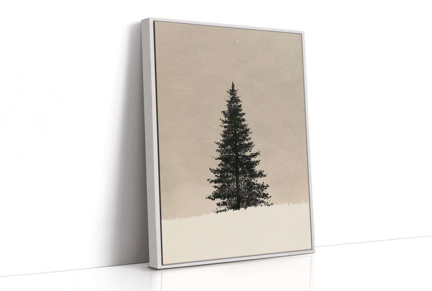 Solitary Pine, Quiet Beige