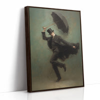 Dancing Against London's Gray Sky