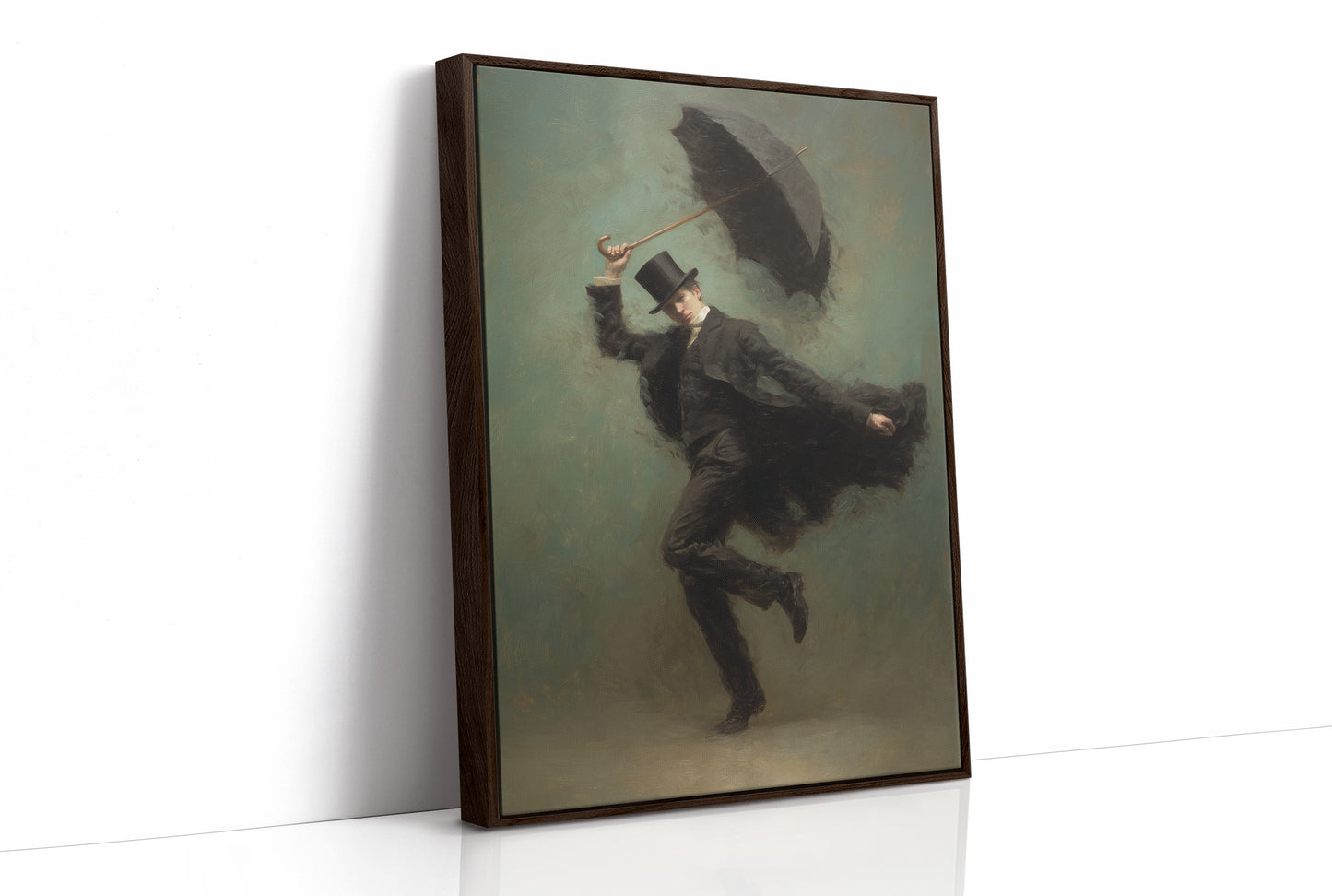 Dancing Against London's Gray Sky