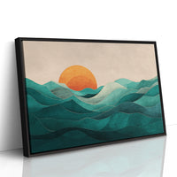 Sunset Over Whispering Waters