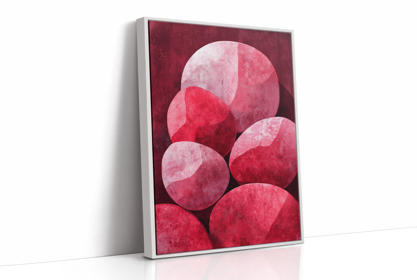 Gathered in Shades of Red