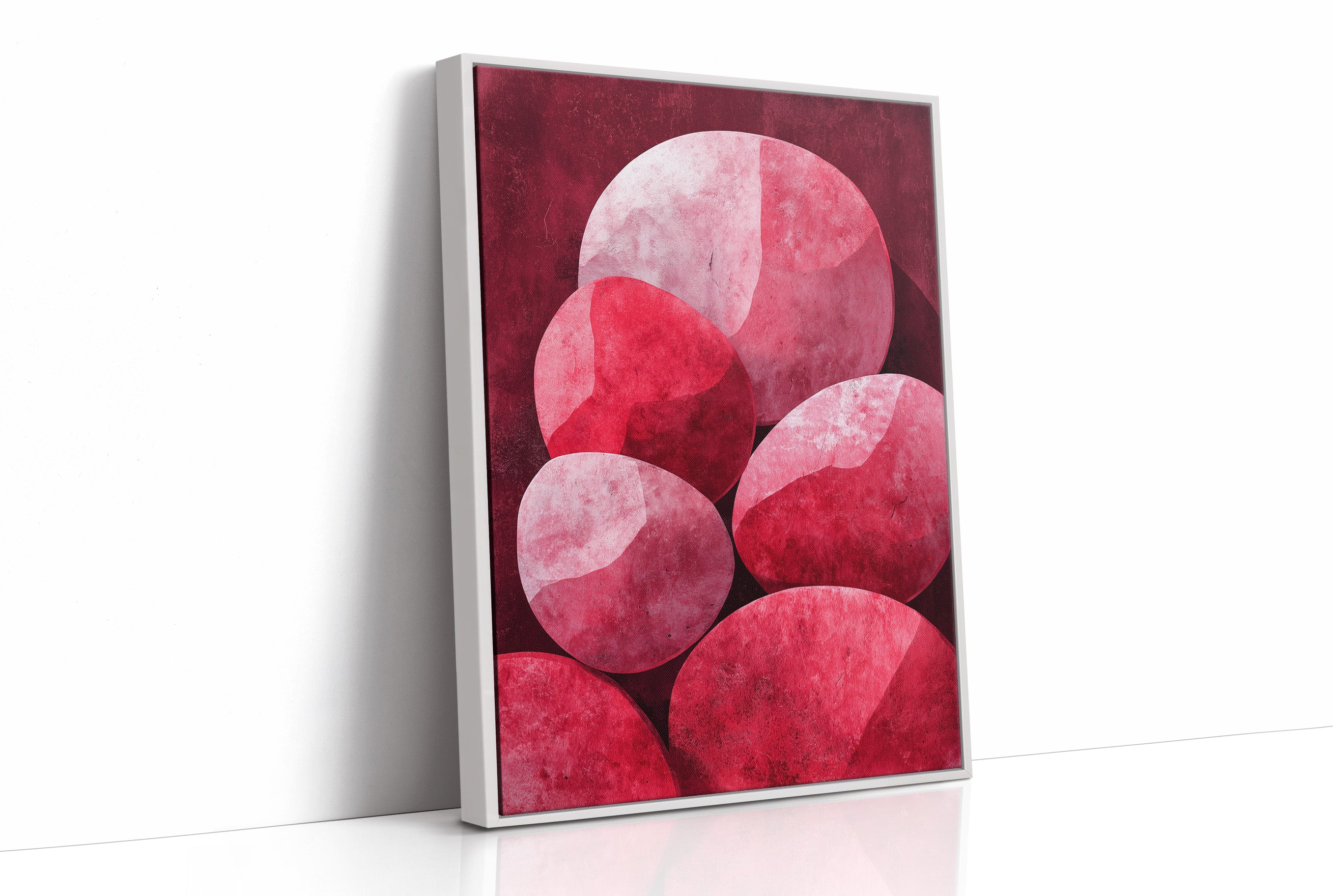 Gathered in Shades of Red