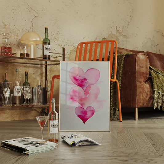 Hearts Unfold in Blush